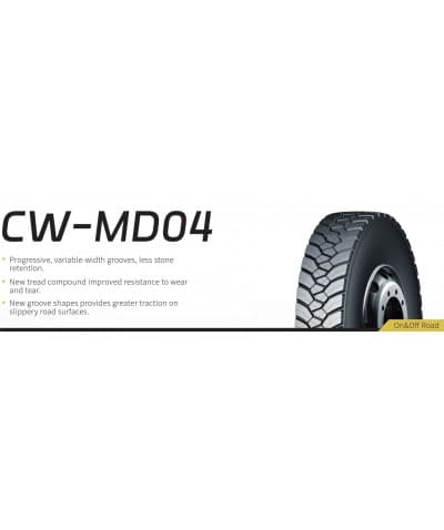 Anvelopa CAMION CROSSWIND CW MD04 315/80R22.5 158/150K TRACTIUNE ON / OFF