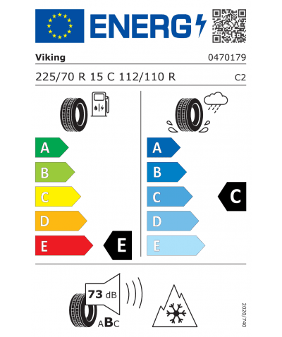 Anvelopa IARNA VIKING WINTECH VAN 225/70R15C 112 R