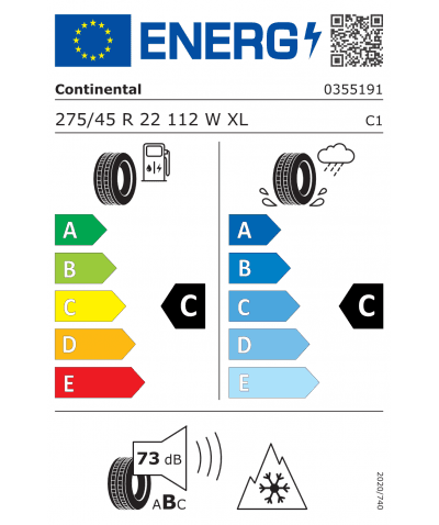 Anvelopa IARNA CONTINENTAL TS-850P SUV 275/45R22 112 W XL FR