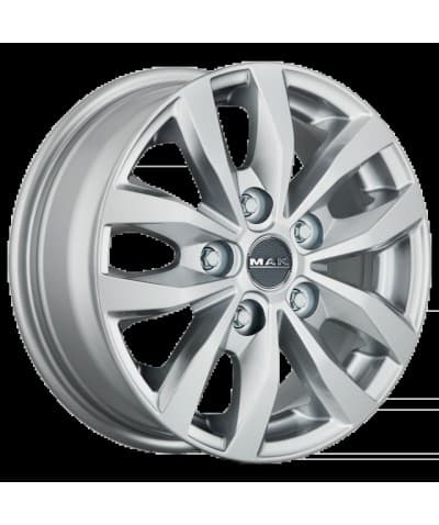 Janta Aliaj MAK LOAD 5 SILVER 6.5X16 5X120 ET 50 CB 65.1