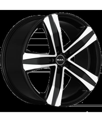 Janta Aliaj MAK STONE 5 3 BLACK MIRROR 6.5X16 5X160 ET 60 CB 65.1