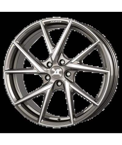 Janta Aliaj ALUTEC ADX.01 METALLIC-PLATINUM FRONTPOLISHED 8.5X19 5X108 ET 40 CB 70.1
