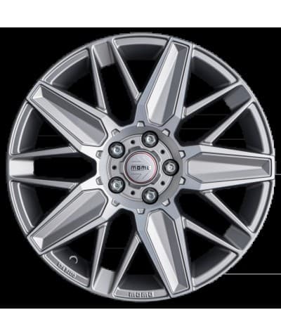 Janta Aliaj MOMO Evoluzione MATT TITAN SILVER POLISHED 8X18 5X112 ET 35 CB 79.6
