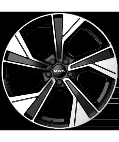Janta Aliaj MAK MALMOE BLACK MIRROR 8.5X19 5X108 ET 47 CB 63.4