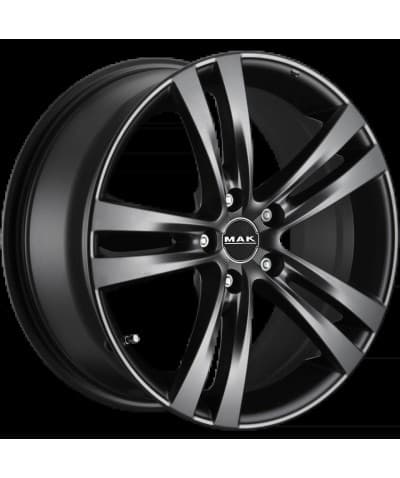 Janta Aliaj MAK ZENITH MATT BLACK 6.5X16 5X114.3 ET 40 CB 76