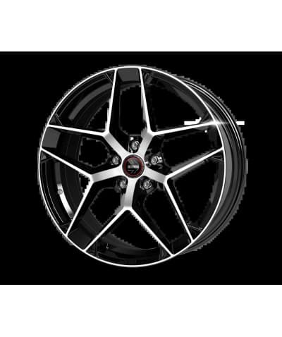 Janta Aliaj MOMO RF-07 GLOSSY BLACK POLISHED 8.5X19 5X112 ET 30 CB 66.6