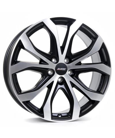 Janta Aliaj ALUTEC W10-X RACING SCHWARZ FRONTPOLIERT 8X18 5X114.3 ET 40 CB 70.1