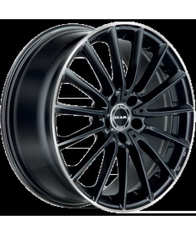 Janta Aliaj MAK KOMET GLOSS BLACK MIRROR RING 8X18 5X112 ET 33 CB 66.6