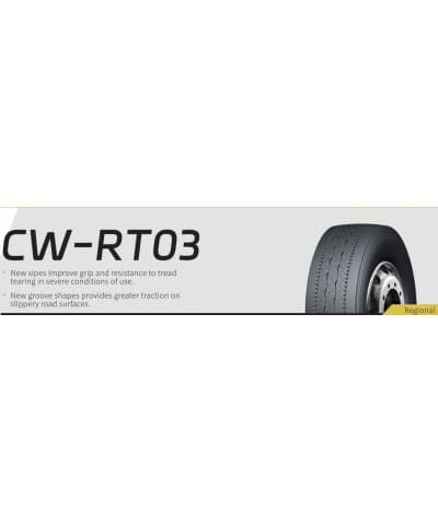 Anvelopa CAMION CROSSWIND CW RT03 385/55R22.5 160K TRAILER REGIONAL