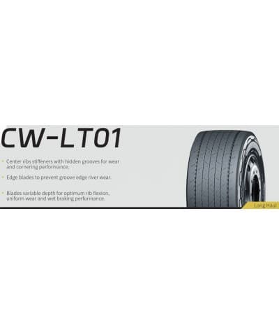 Anvelopa CAMION CROSSWIND CW LT01 445/45R19.5 160J TRAILER REGIONAL