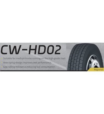 Anvelopa CAMION CROSSWIND CW HD02 245/70R19.5 136/134M TRACTIUNE REGIONAL