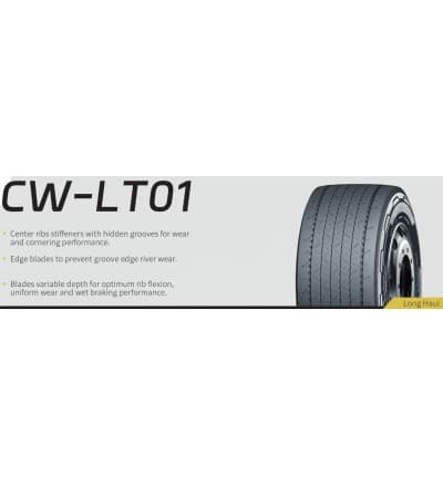 Anvelopa CAMION CROSSWIND CW LT01 385/55R19.5 156J TRAILER REGIONAL