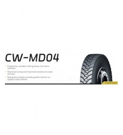 Anvelopa CAMION CROSSWIND CW MD04 13/80R22.5 158/156K TRACTIUNE ON / OFF
